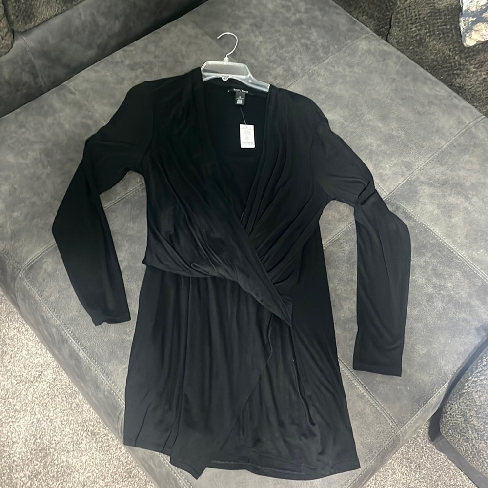 White House Black Market Twist Front Tunic